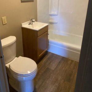 Evergreen bathroom